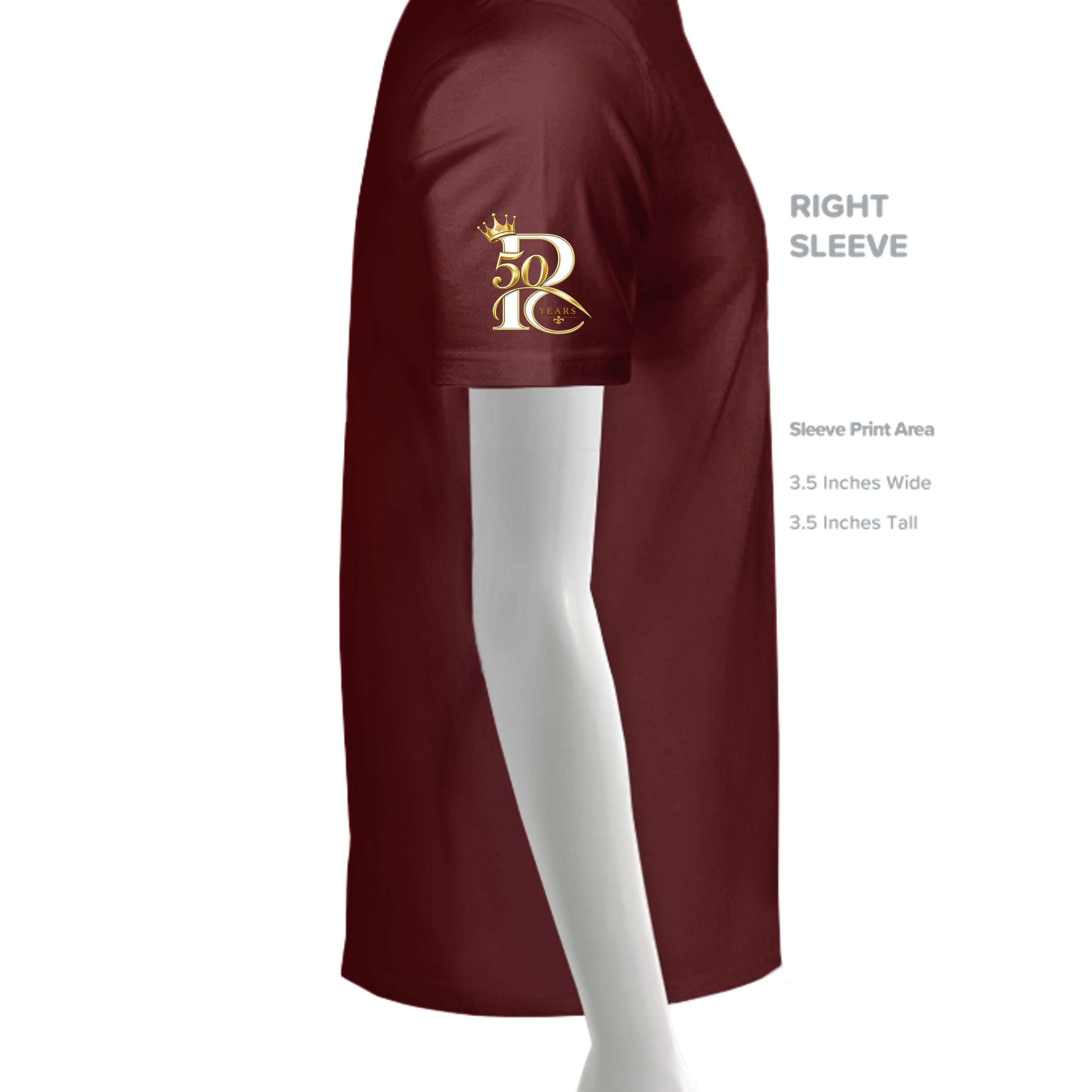MAROON - G500B - SLEEVE_RIGHT